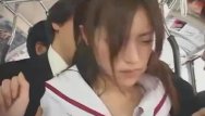 Asian secretary groping video - Asian teen schoolgirl groped in bus