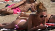 Naked woman voyeur Sublime woman topless beach voyeur