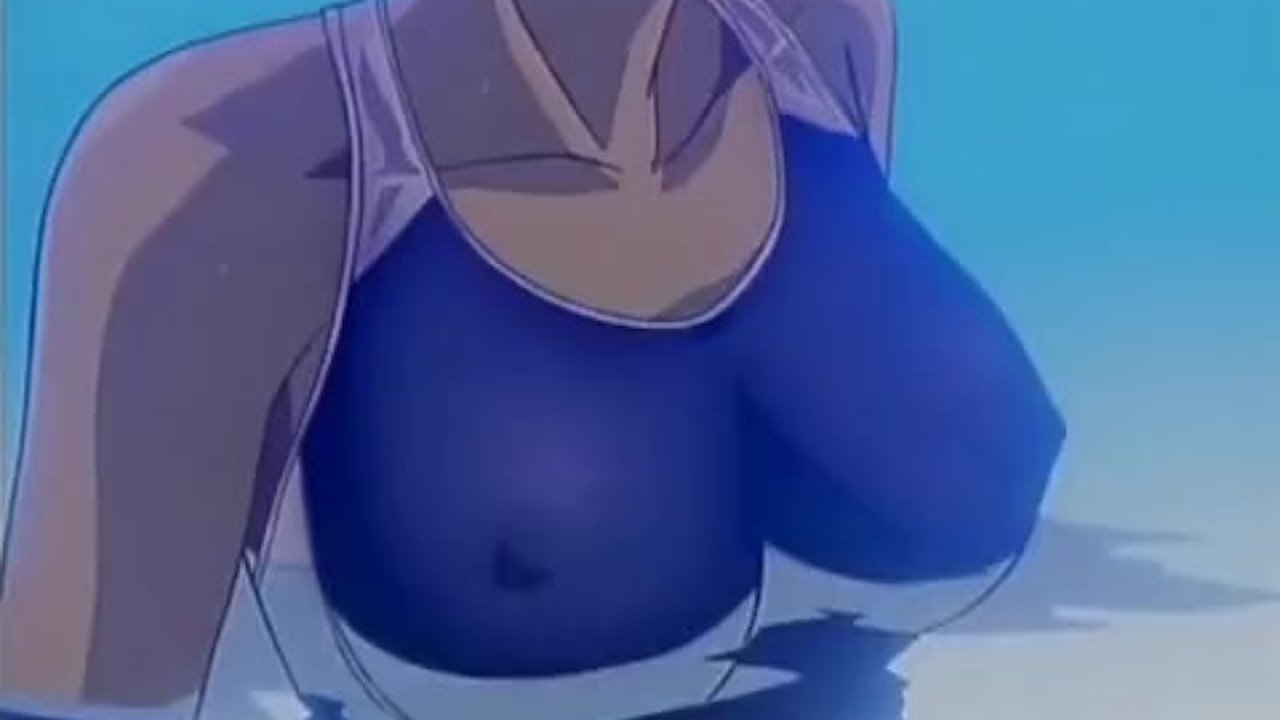 Naruto Anime Lesbian Porn - Big boobs hentai movie with lesbo fun in pool